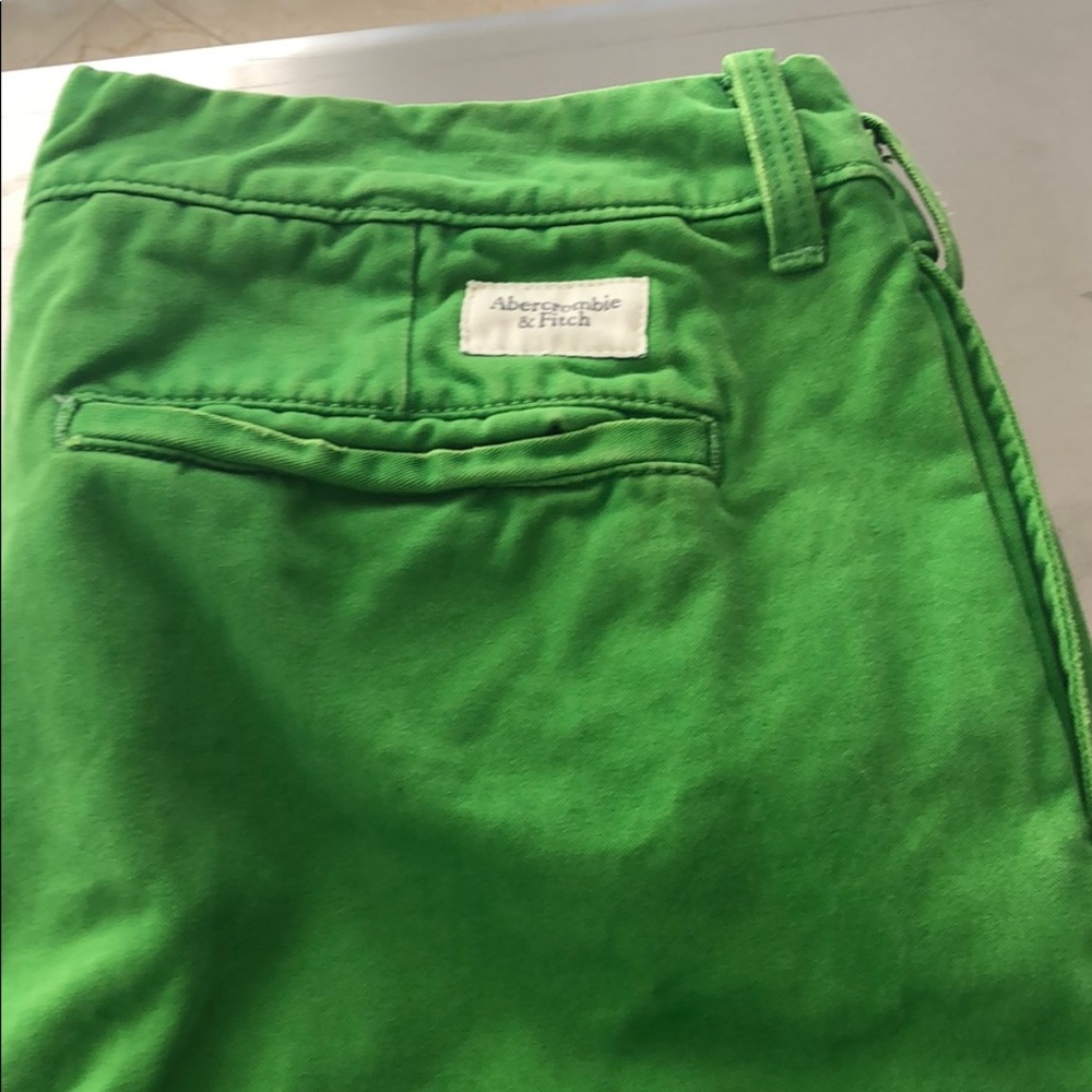 A&F green pant
